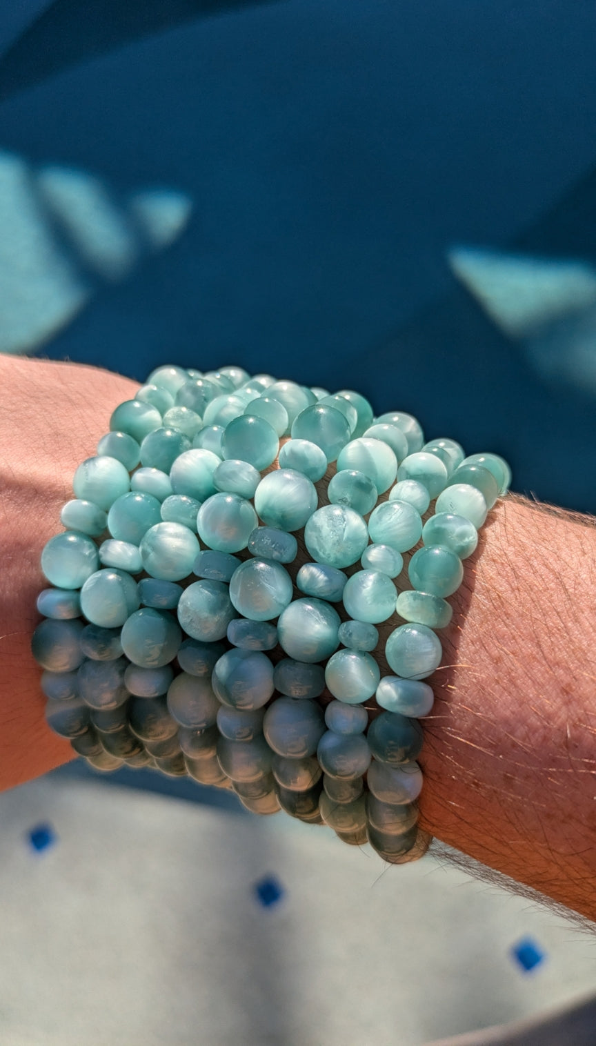 Green moonstone